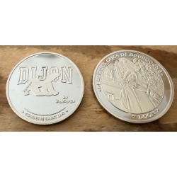 Médaille DIJON Square des Ducs argentée